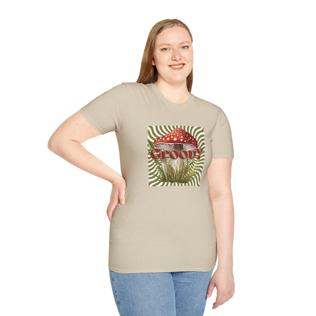 Groovy Psychadelic Mushroom T-Shirt