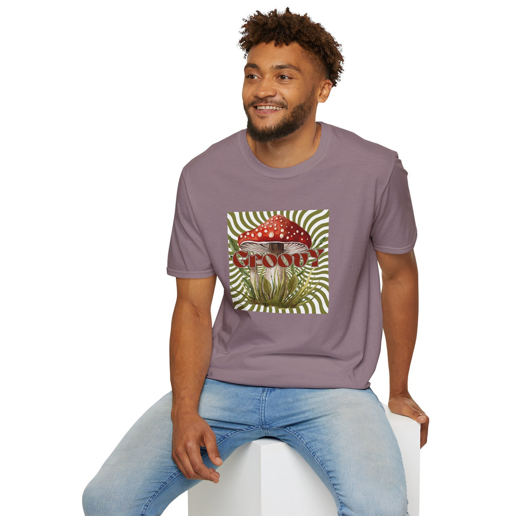 Groovy Psychadelic Mushroom T-Shirt