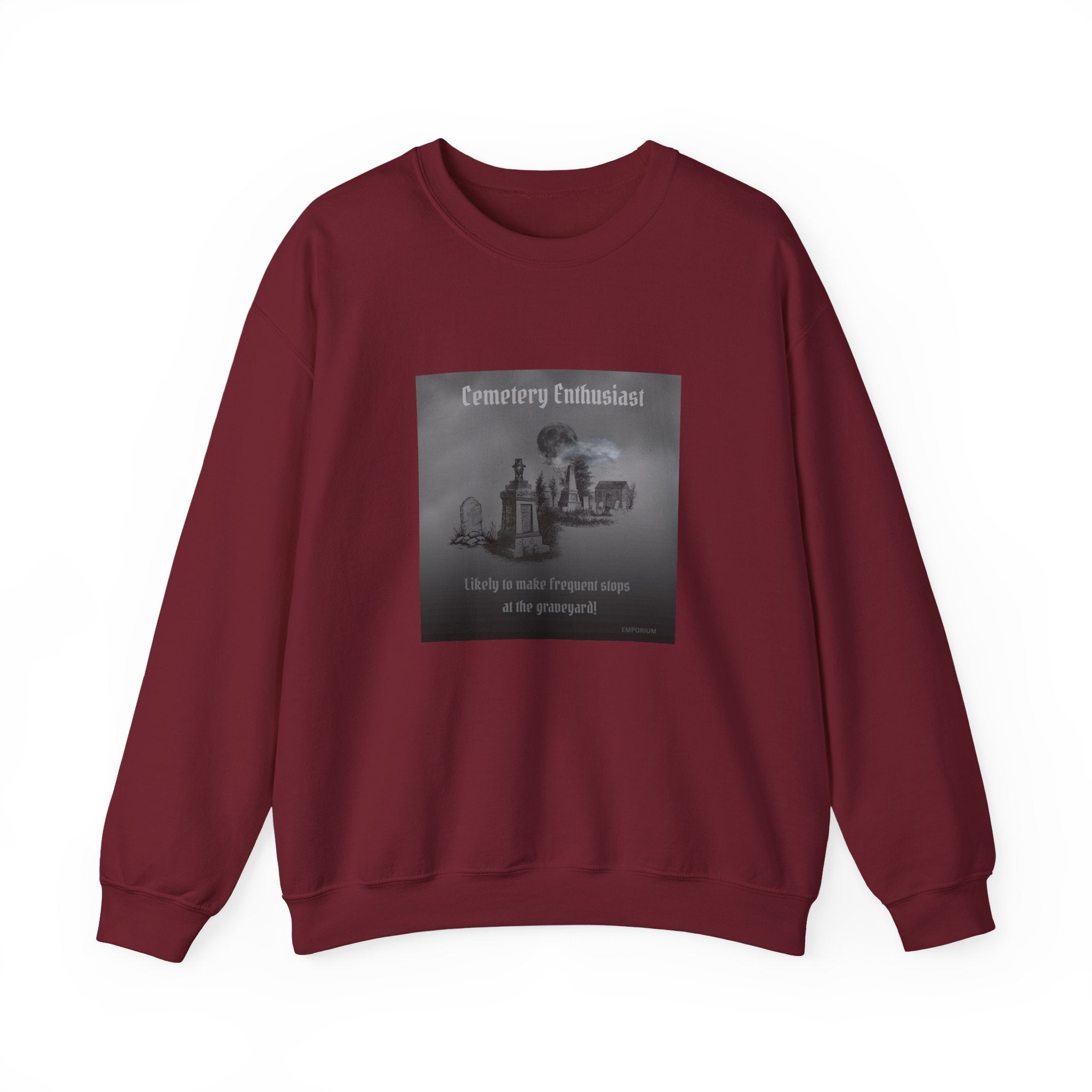 Cemetery Enthusiast Crewneck Sweatshirt