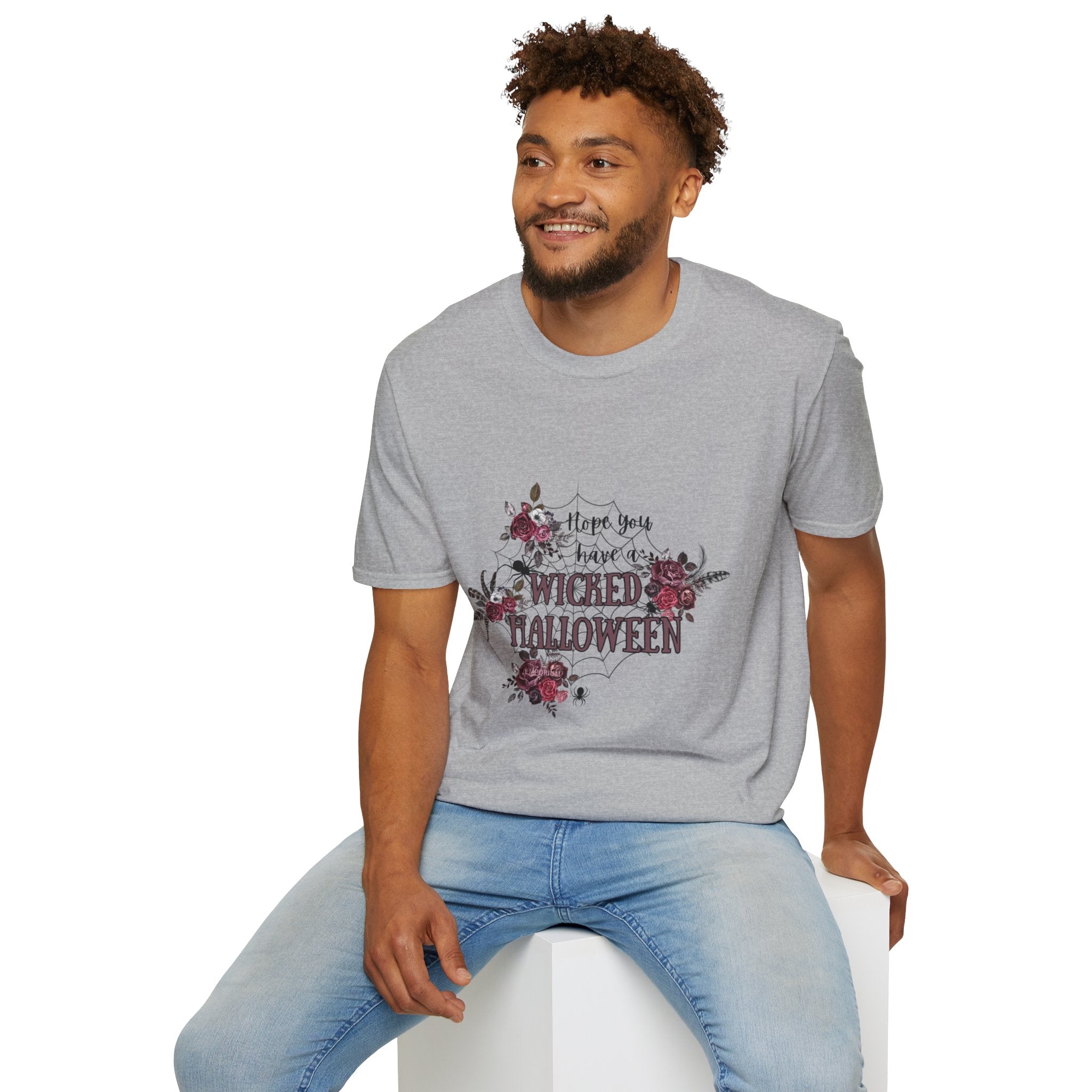 Wicked Halloween Spider Web T-Shirt