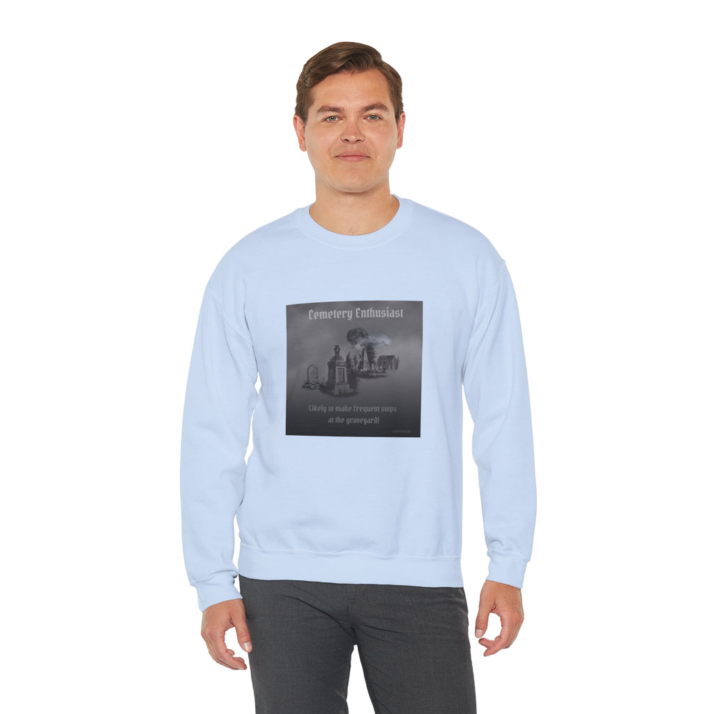 Cemetery Enthusiast Crewneck Sweatshirt
