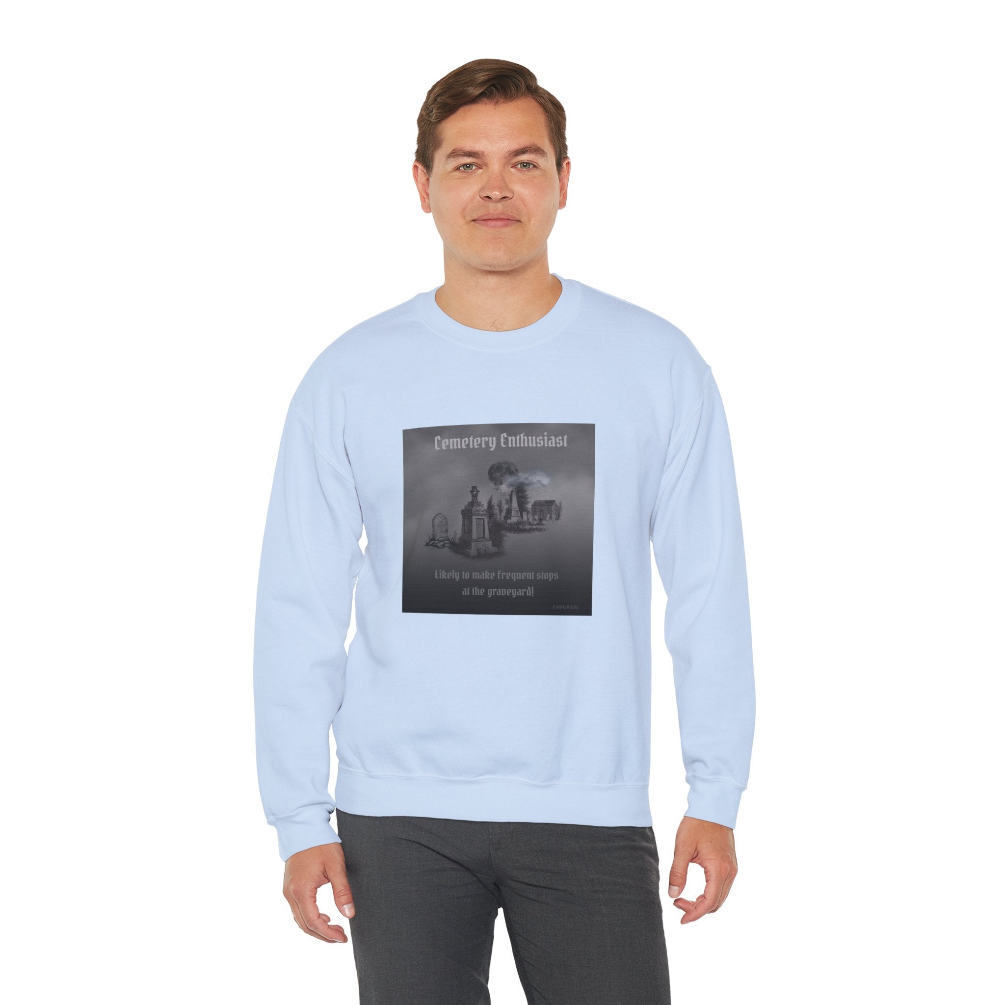 Cemetery Enthusiast Crewneck Sweatshirt