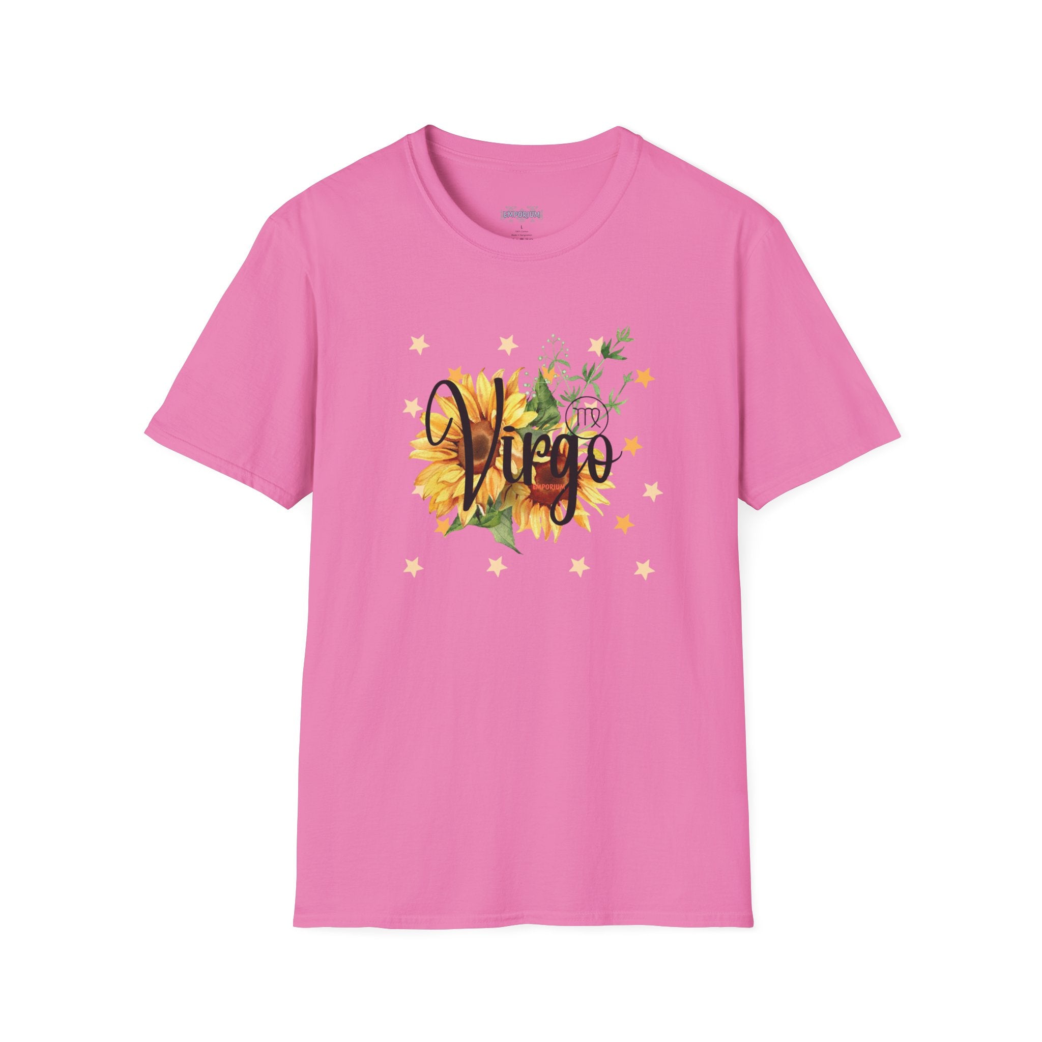 Virgo Sunflower Astrology T-Shirt