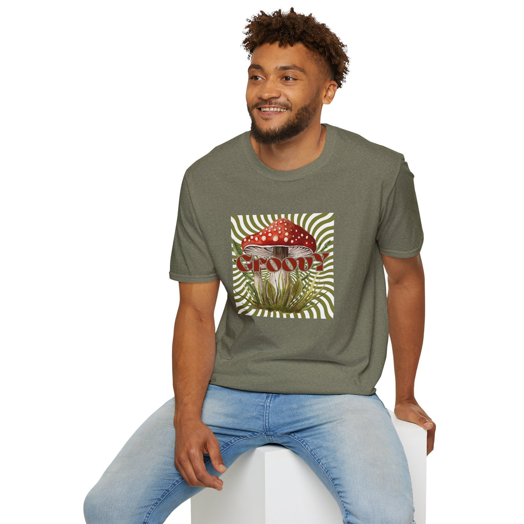 Groovy Psychadelic Mushroom T-Shirt