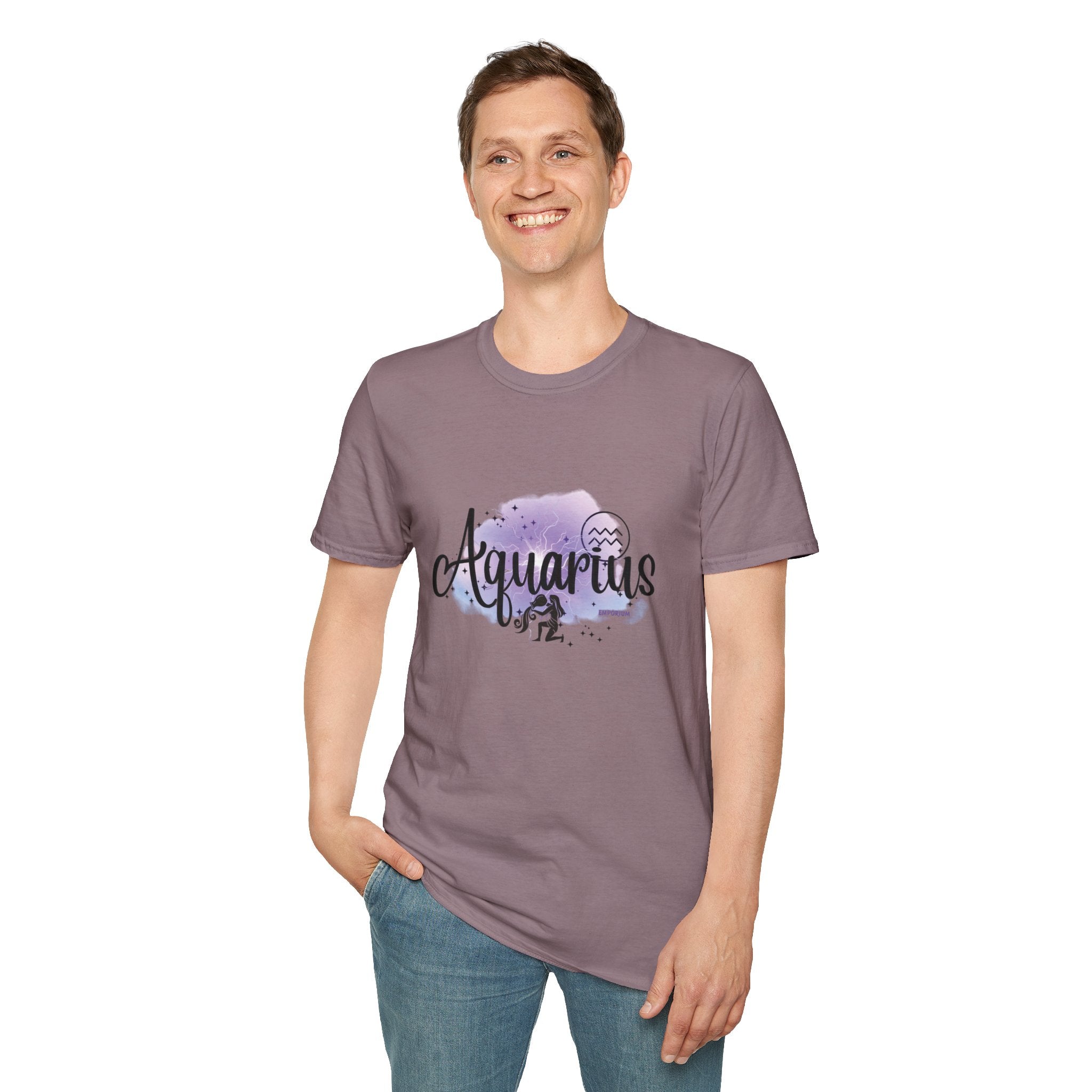 Aquarius The Water Bearer Astrology T-Shirt