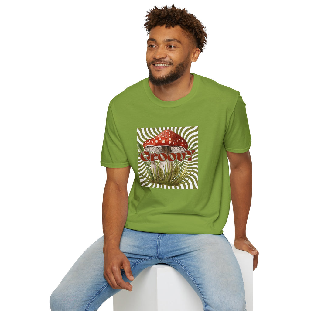 Groovy Psychadelic Mushroom T-Shirt