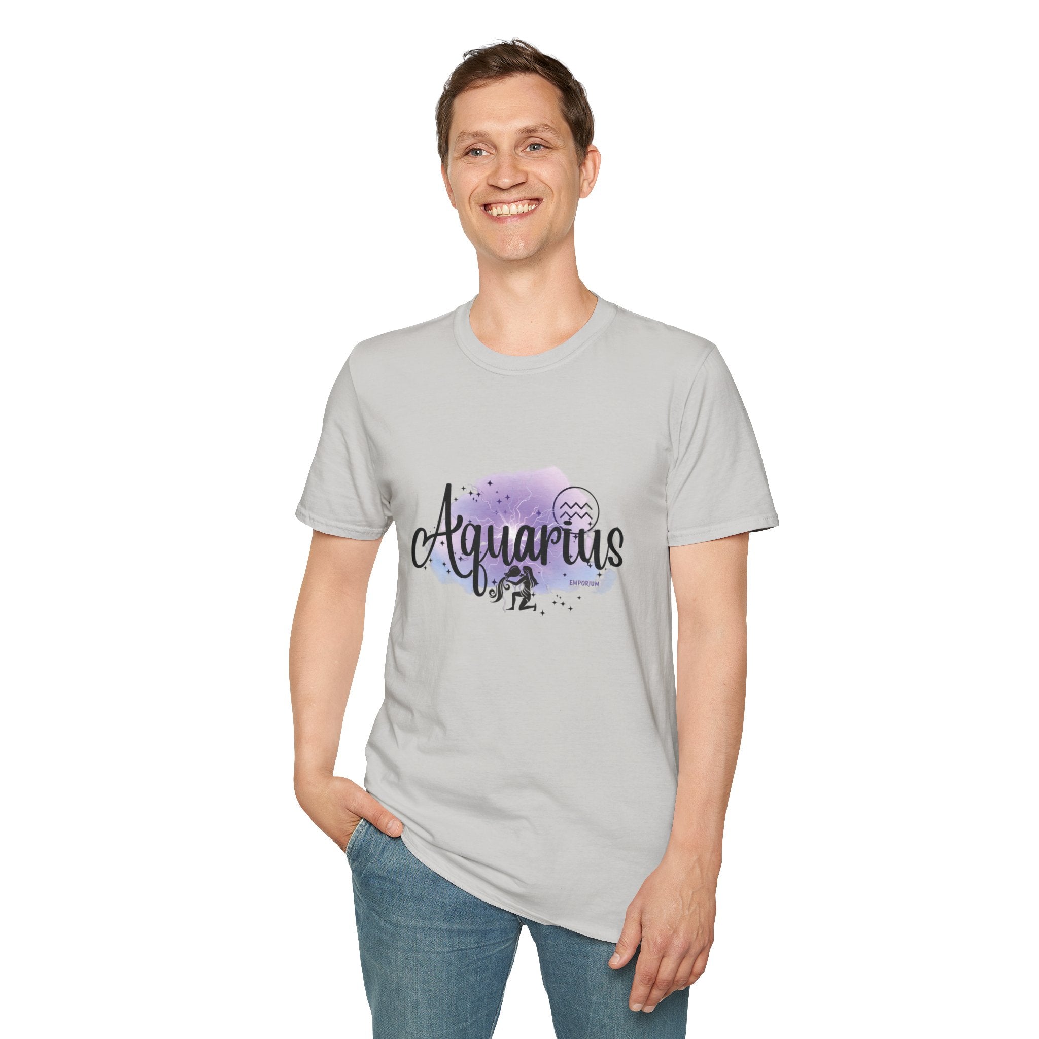Aquarius The Water Bearer Astrology T-Shirt