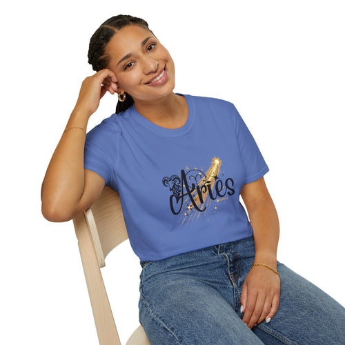 Aries Starburst Astrology T-Shirt