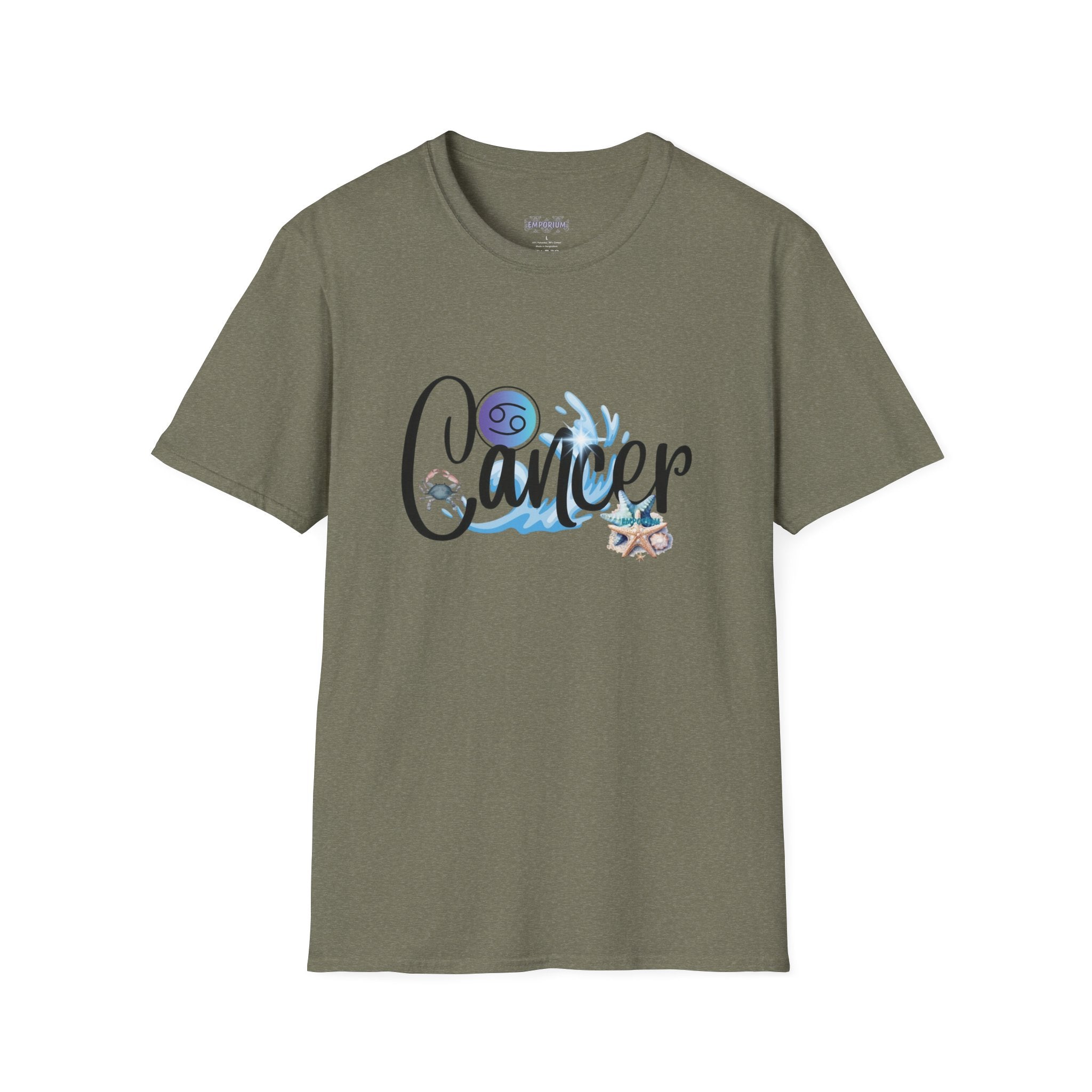 Cancer Sea Life Astrology T-Shirt