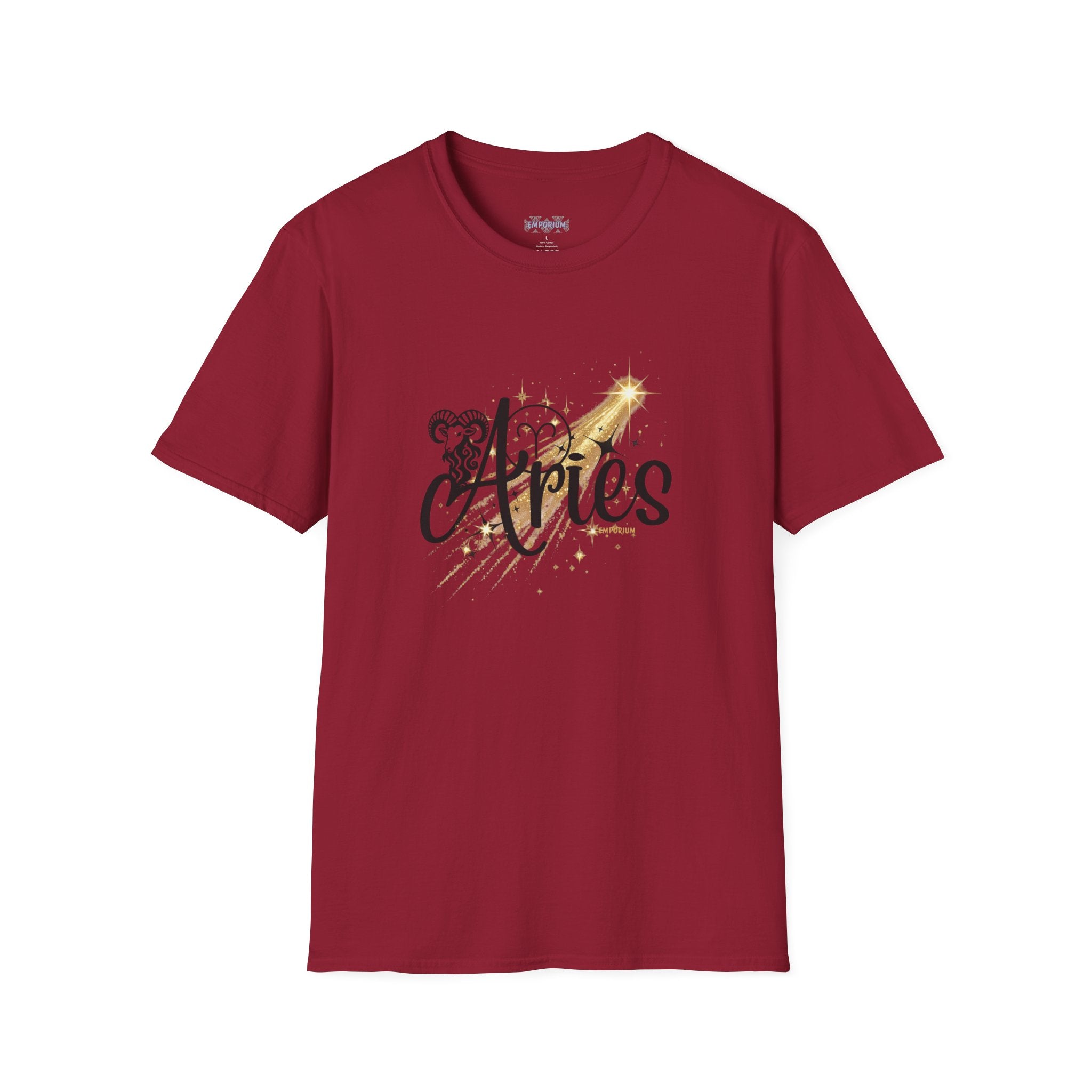 Aries Starburst Astrology T-Shirt